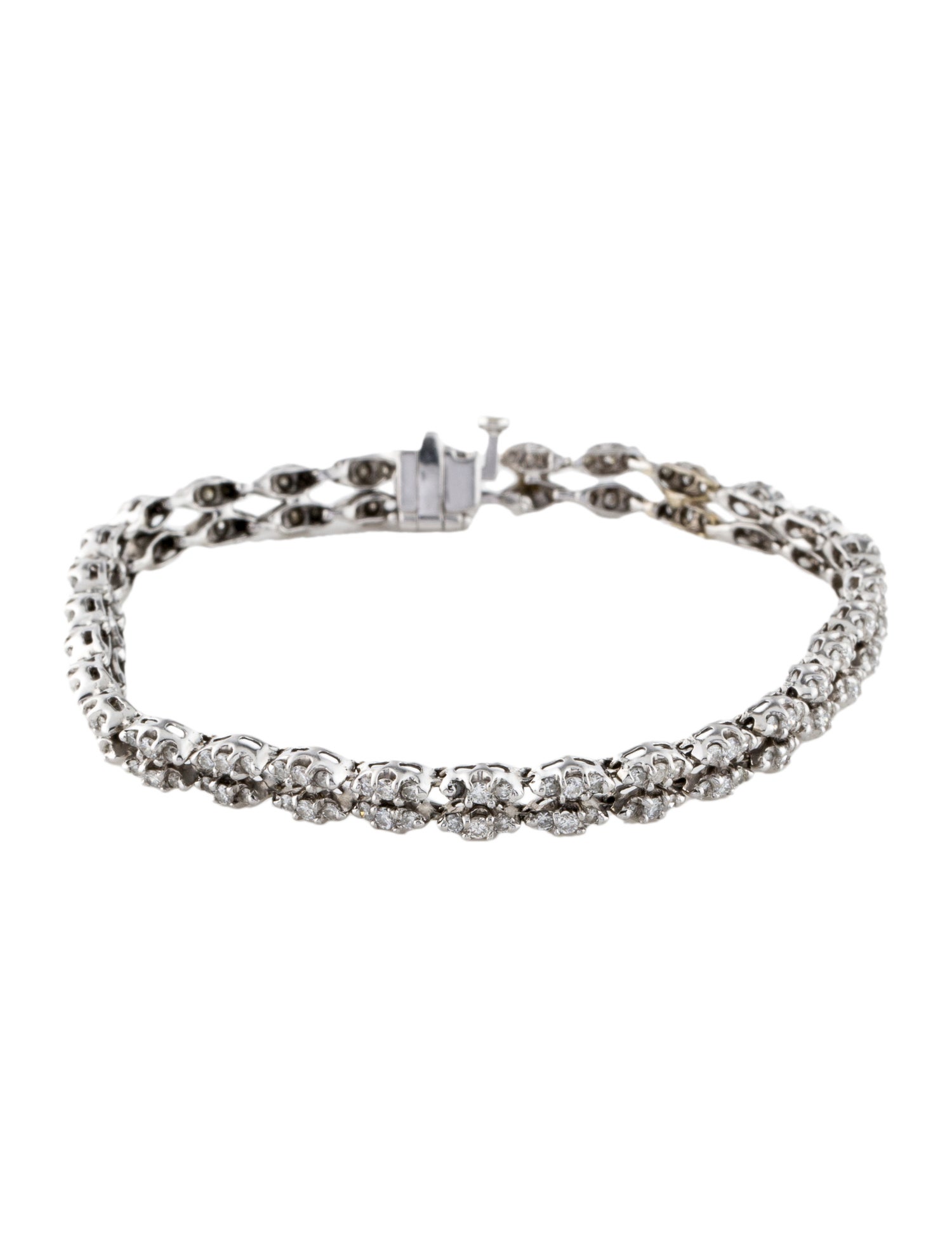 Bracelet 14K 2.67ctw Diamond Link Bracelet