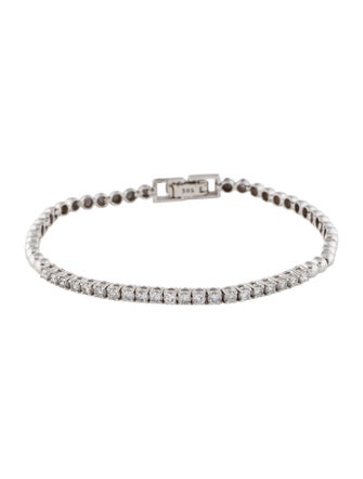 Bracelet 14K 1.00ctw Diamond Bead Link Bracelet