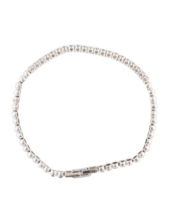 Bracelet 14K 1.00ctw Diamond Bead Link Bracelet