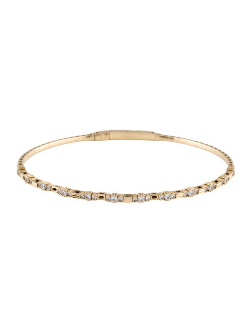Bracelet 14K Diamond Flex Bangle Bracelet
