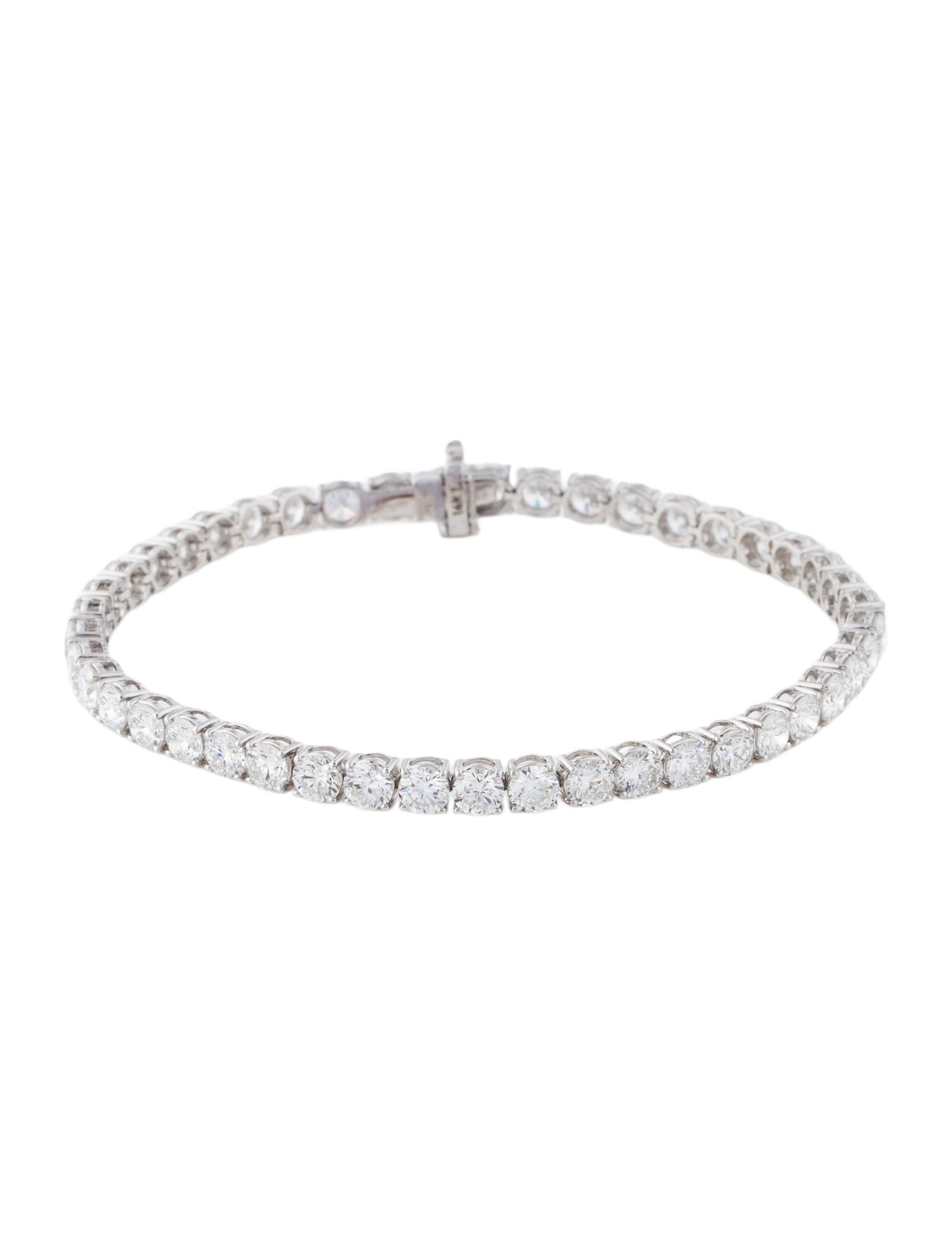 Bracelet 14K 10.48ctw Lab-Grown Diamond Link Bracelet
