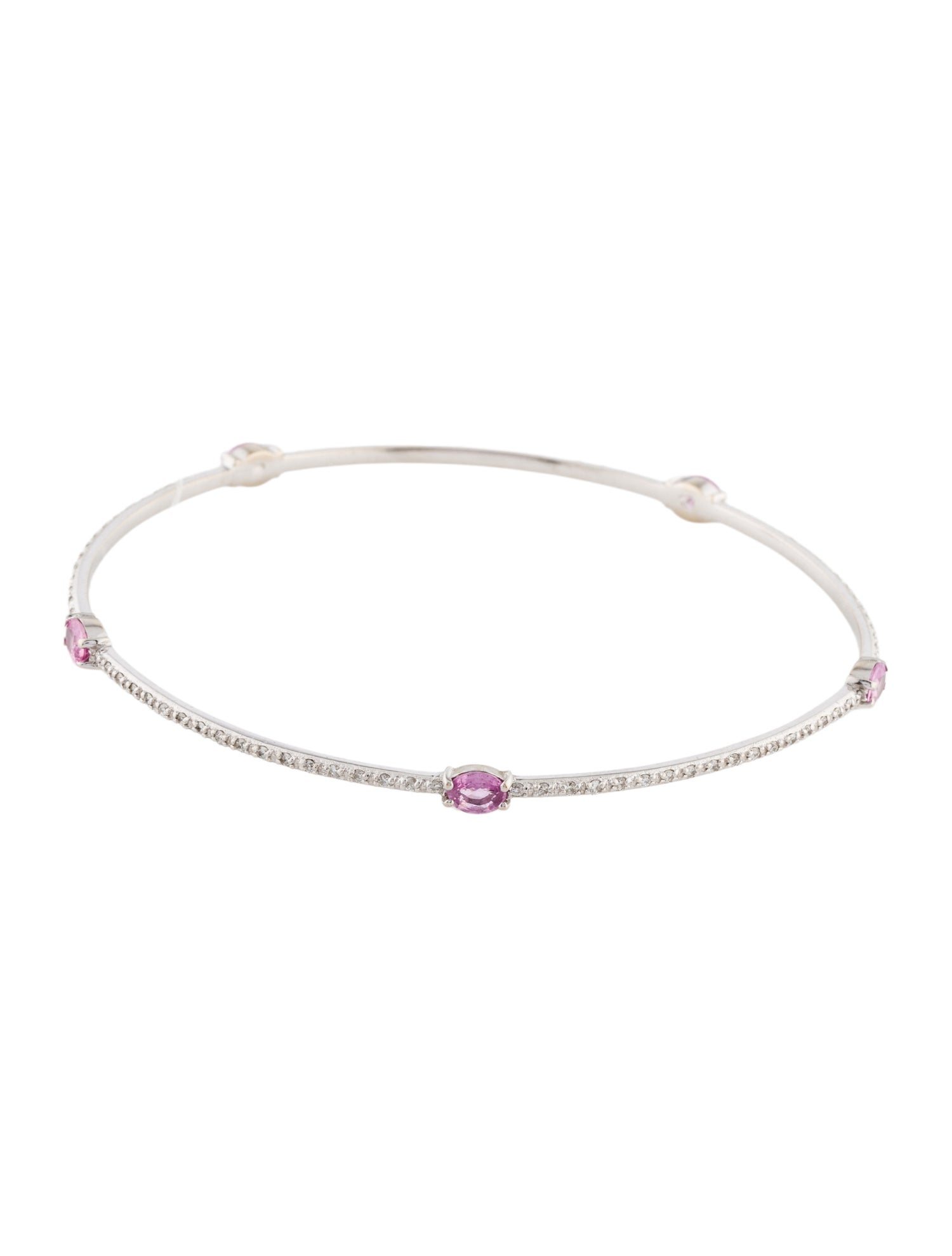 Bracelet 18K Sapphire & Diamond Bangle