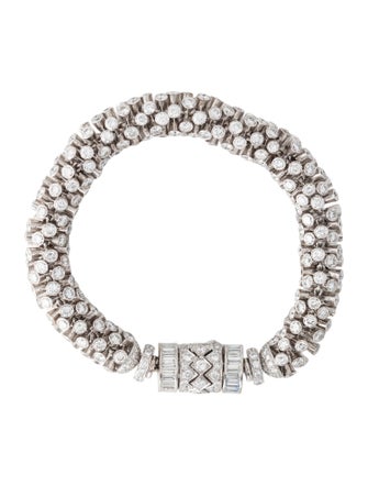 Bracelet 18K 5.40ctw Diamond Link Bracelet
