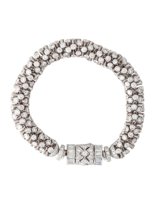 Bracelet 18K 5.40ctw Diamond Link Bracelet