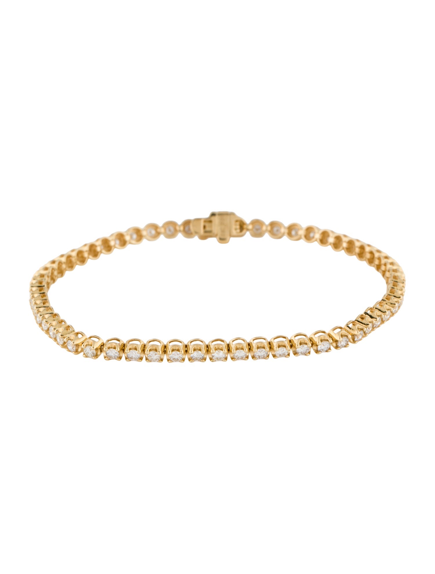 Bracelet 18K 1.87ctw Diamond Tennis Bracelet