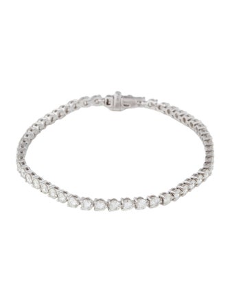 Bracelet 14K 4.52ctw Diamond Tennis Bracelet