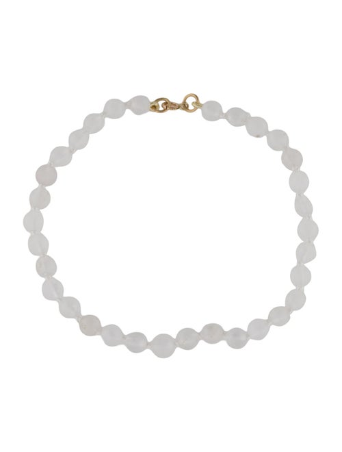 Bracelet 14K Quartzite Bead Bracelet