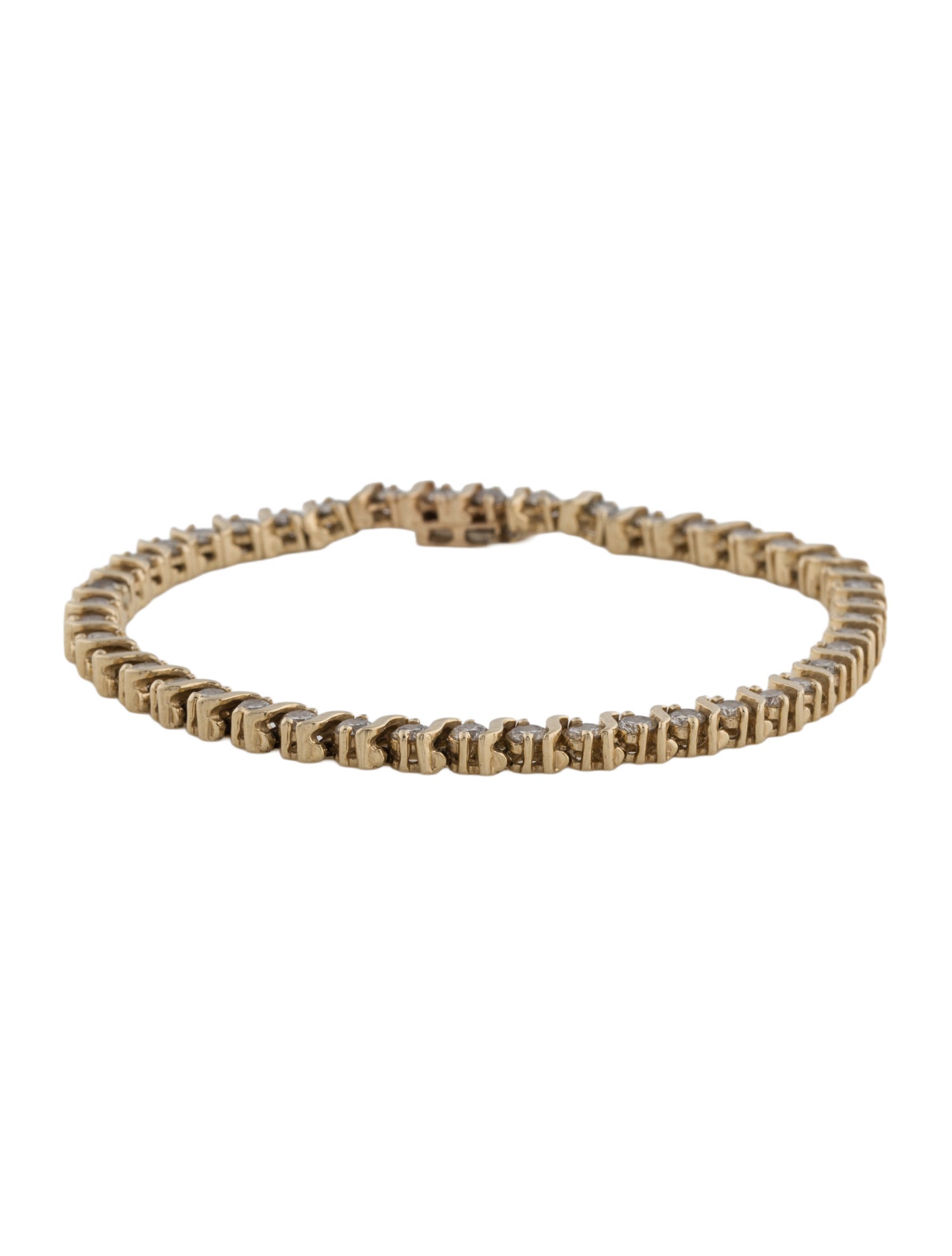 Bracelet 14K 3.52ctw Diamond Link Bracelet