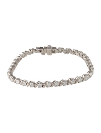 Bracelet 14K 3.75ctw Diamond Tennis Bracelet