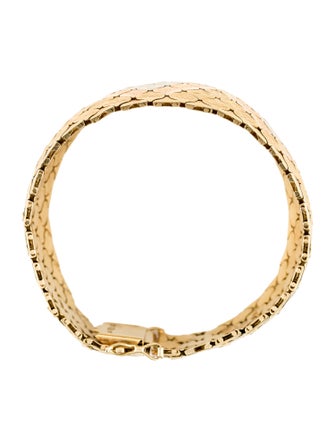 Bracelet 18K Tri-Color Link Bracelet