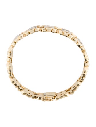 Bracelet 14K Diamond Link Bracelet