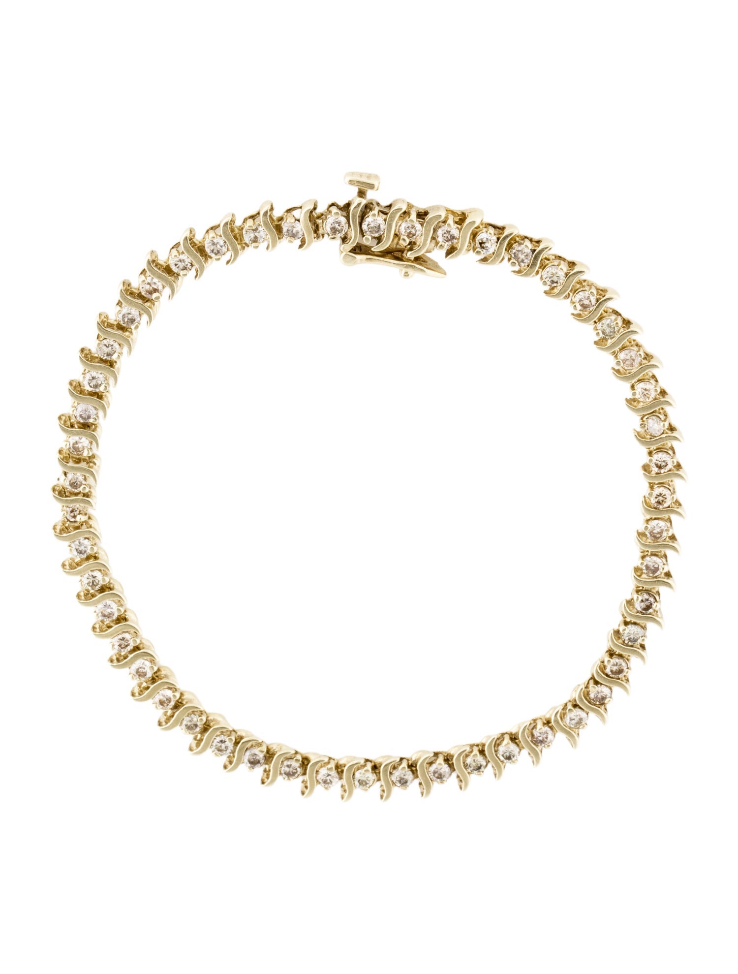 Bracelet 14K 2.00ctw Diamond Tennis Bracelet