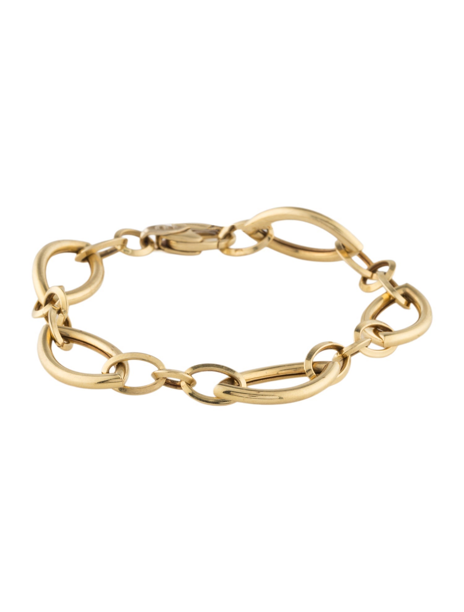 Bracelet 18K Navette Link Bracelet