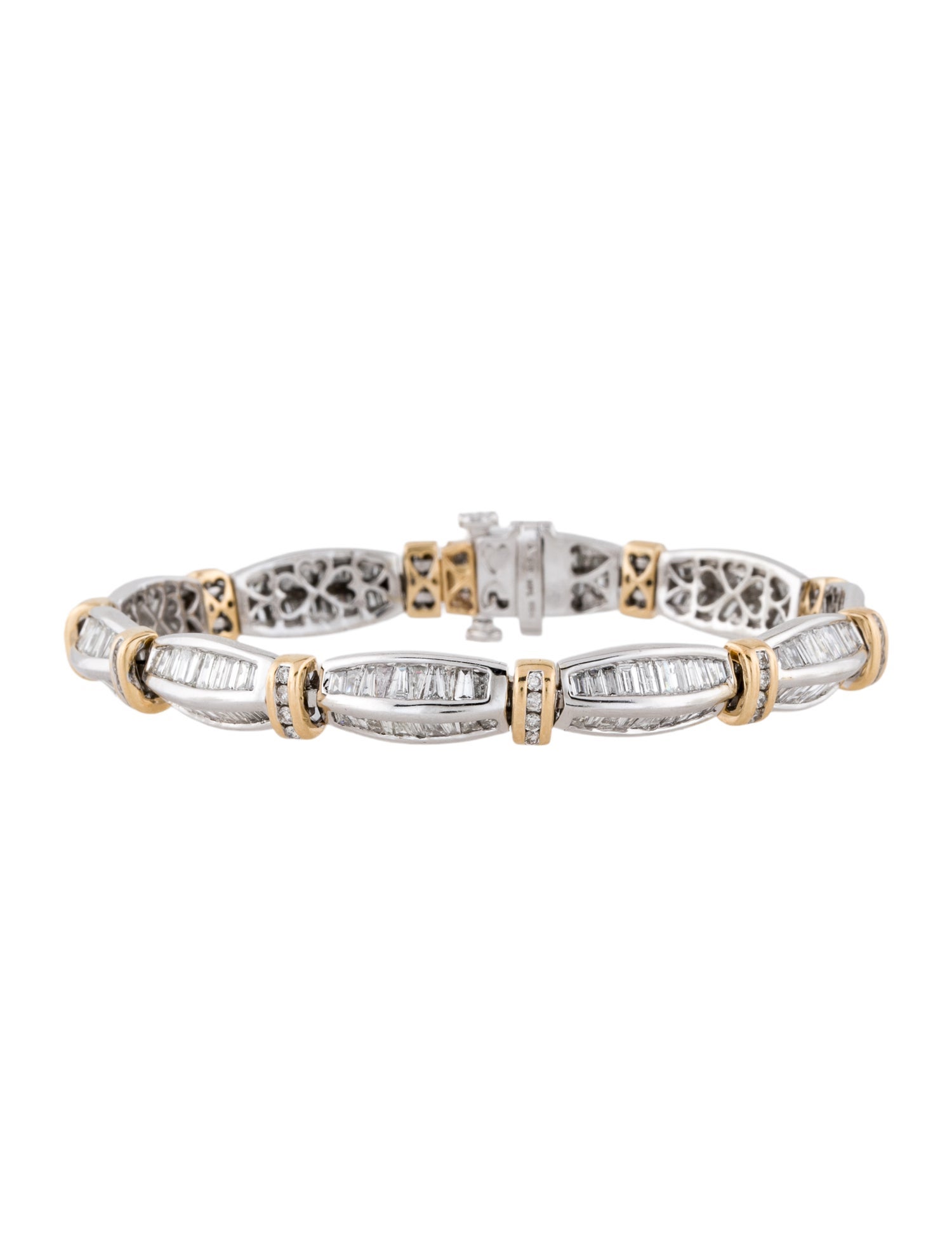 Bracelet 14K 3.84ctw Diamond Link Bracelet