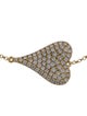 Bracelet 18K Diamond Heart Bracelet