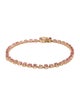 Bracelet 14K 4.25ctw Tourmaline Link Bracelet
