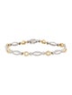 Bracelet 14K 1.04ctw Diamond Link Bracelet