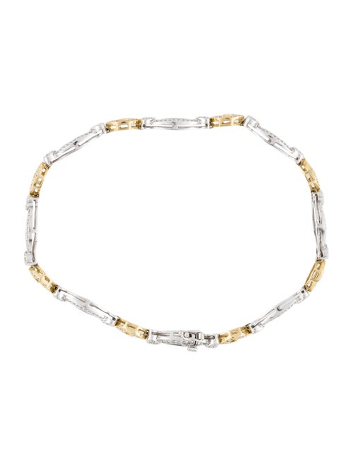 Bracelet 14K 1.04ctw Diamond Link Bracelet