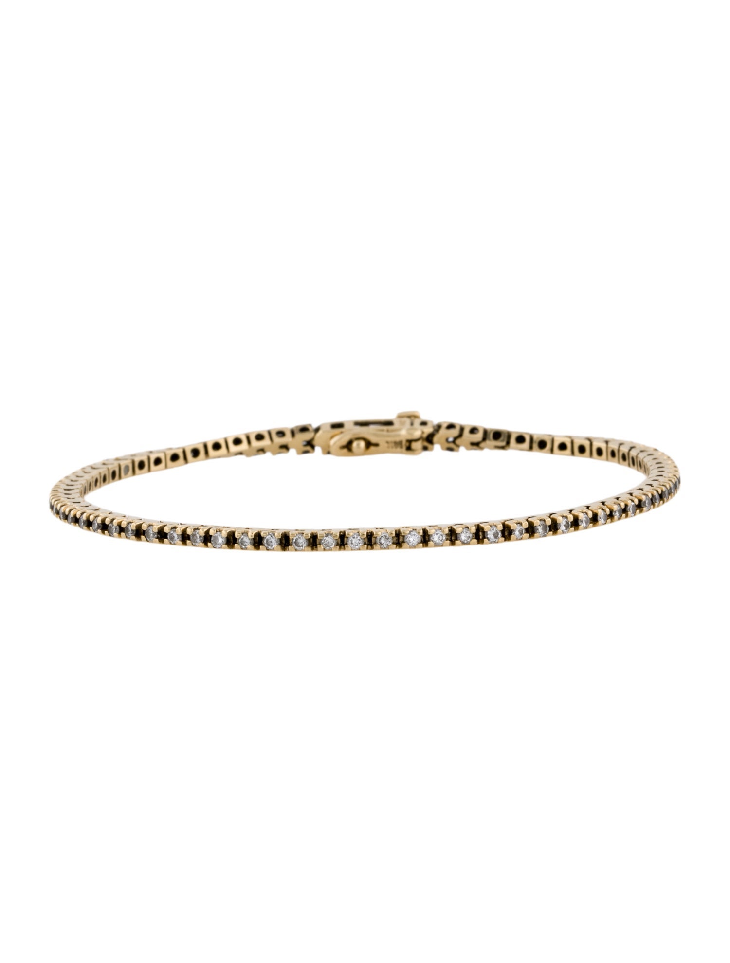 Bracelet 14K 1.08ctw Diamond Line Bracelet