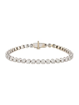 Bracelet 18K 4.42ctw Diamond Link Bracelet