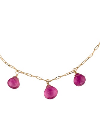 Bracelet 14K Tourmaline Station Bracelet