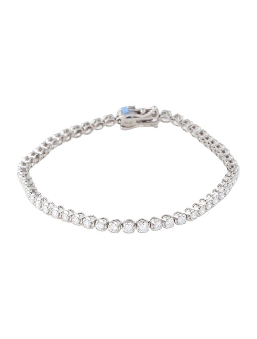 Bracelet 14K 2.00ctw Lab-Grown Diamond Tennis Link Bracelet