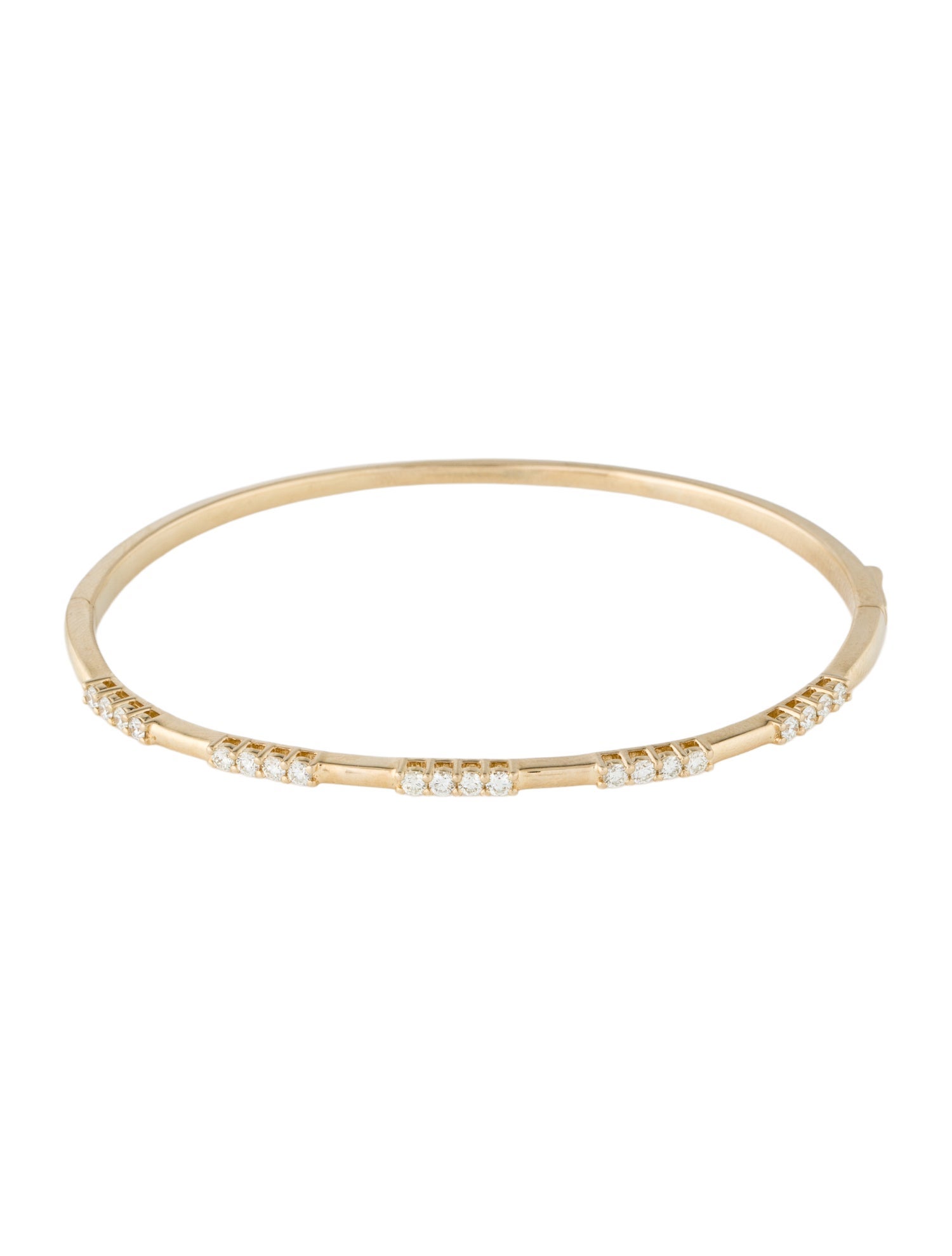 Bracelet 14K Diamond Bangle Bracelet