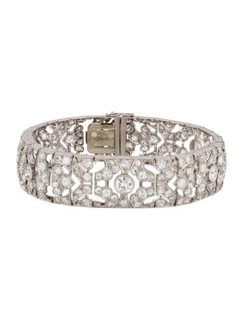Bracelet Fontana Rue Royale Platinum 12.56ctw Diamond Link Bracelet