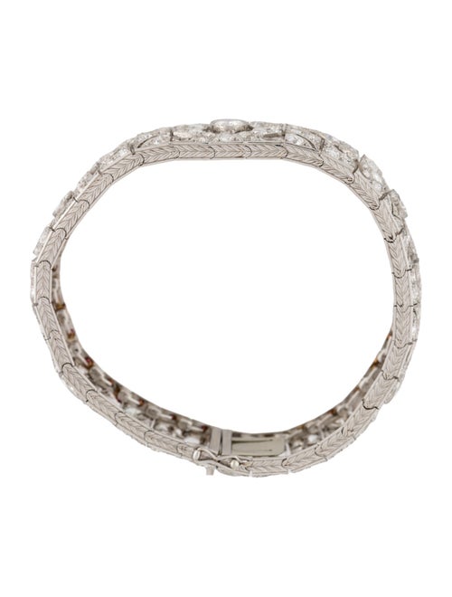 Bracelet Fontana Rue Royale Platinum 12.56ctw Diamond Link Bracelet