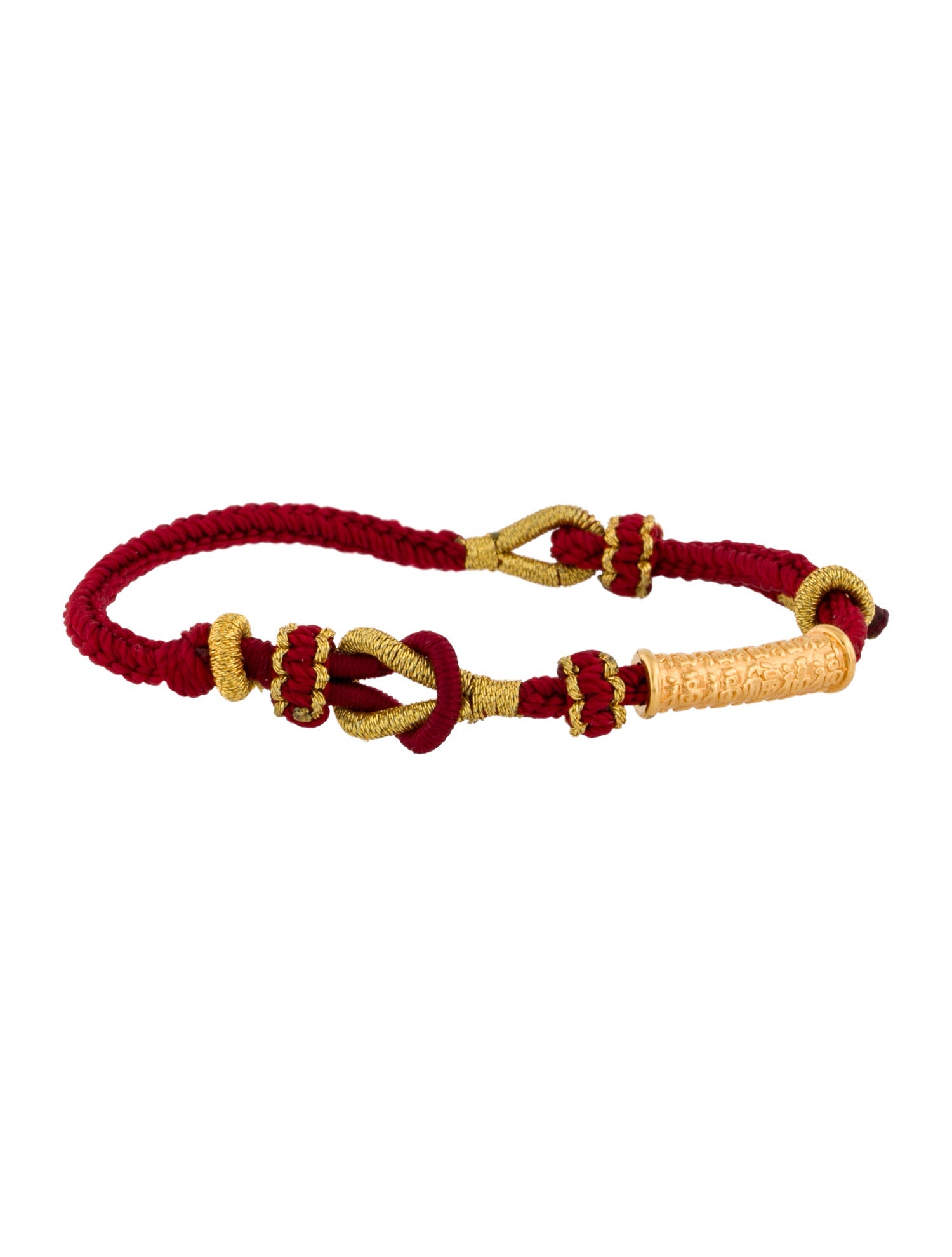 Bracelet 24K Blessing Tube Adjustable Wrap Bracelet