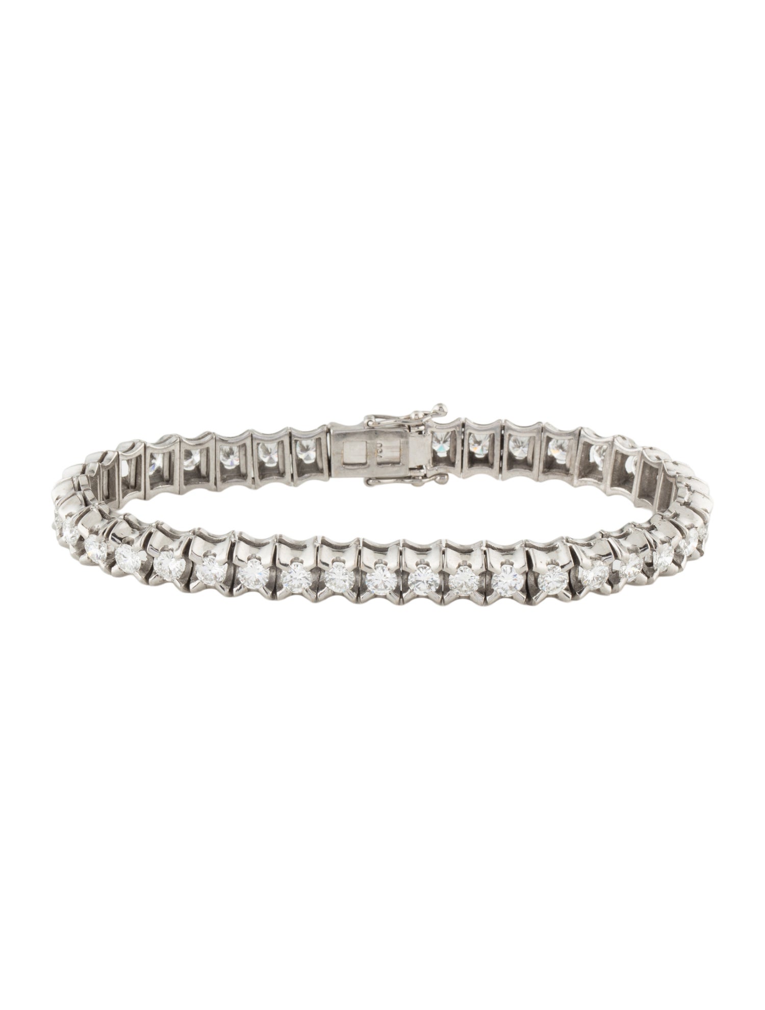 Bracelet 18K 5.70ctw Diamond Tennis Bracelet