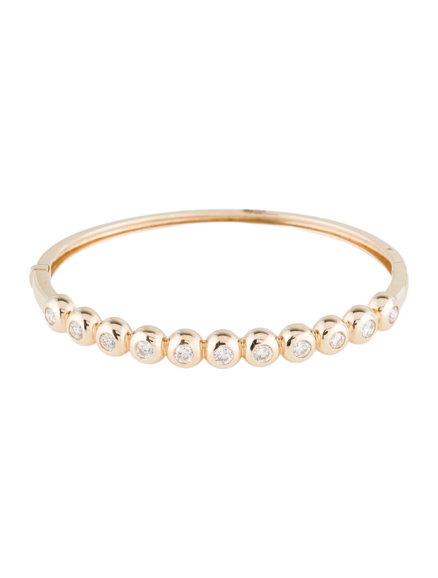 Bracelet 14K 1.50ctw Diamond Bangle Bracelet