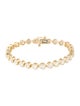 Bracelet 14K 11.36ctw Diamond Tennis Link Bracelet