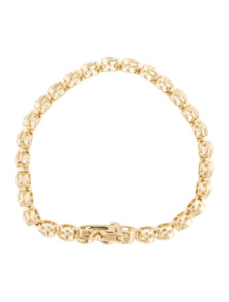 Bracelet 14K 11.36ctw Diamond Tennis Link Bracelet