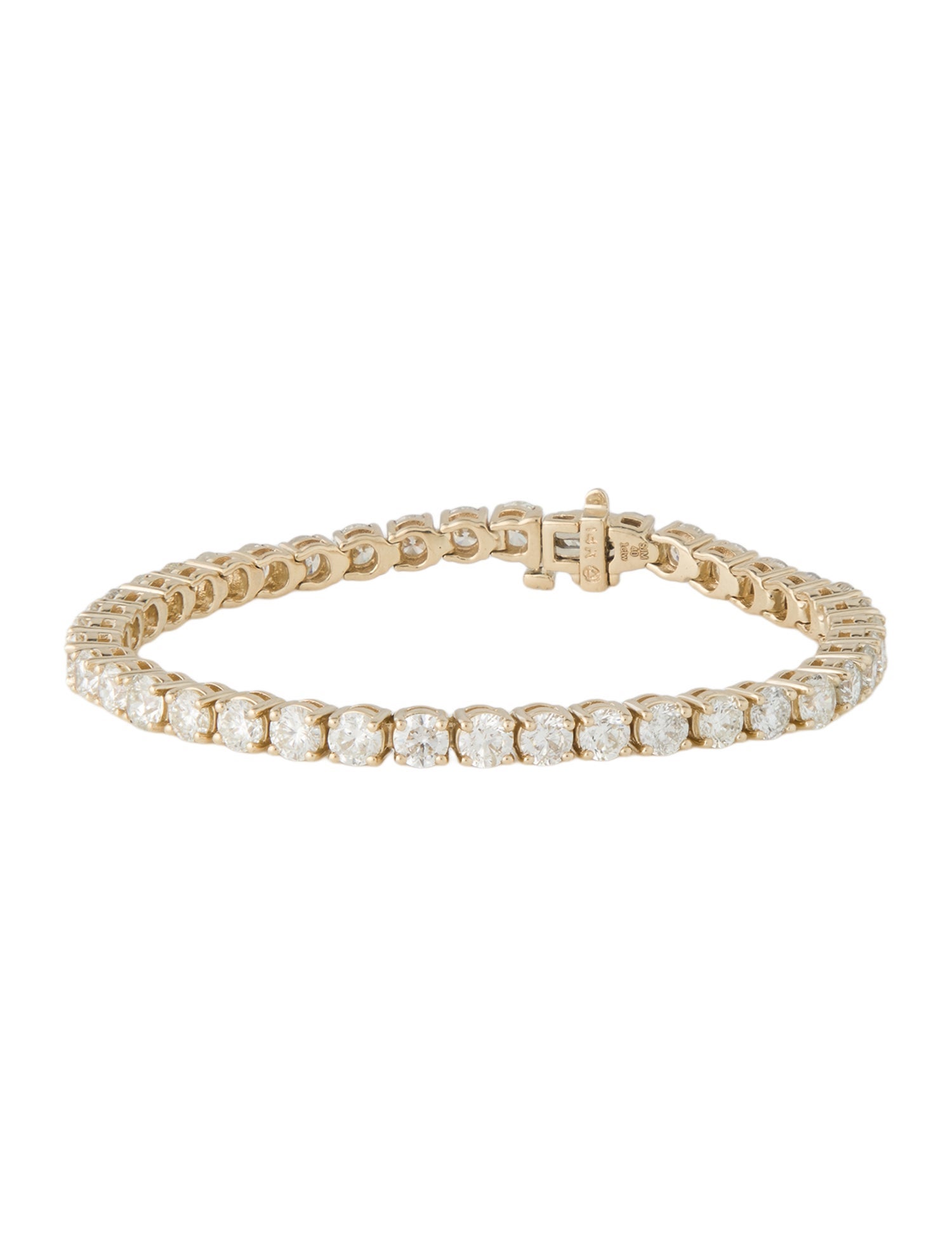 Bracelet 14K 10.00ctw Diamond Tennis Bracelet