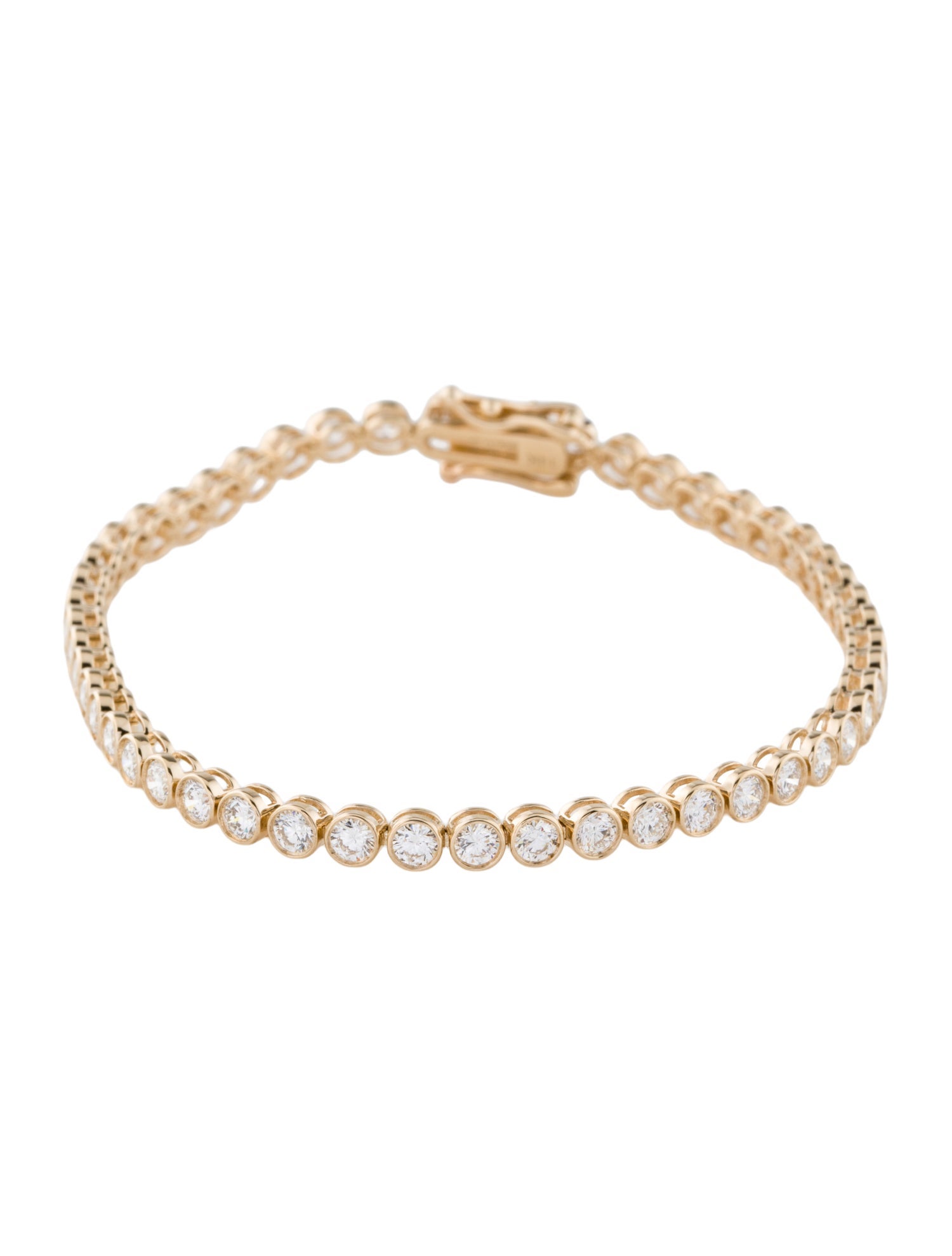Bracelet 14K 4.15ctw Lab-Grown Diamond Tennis Bracelet