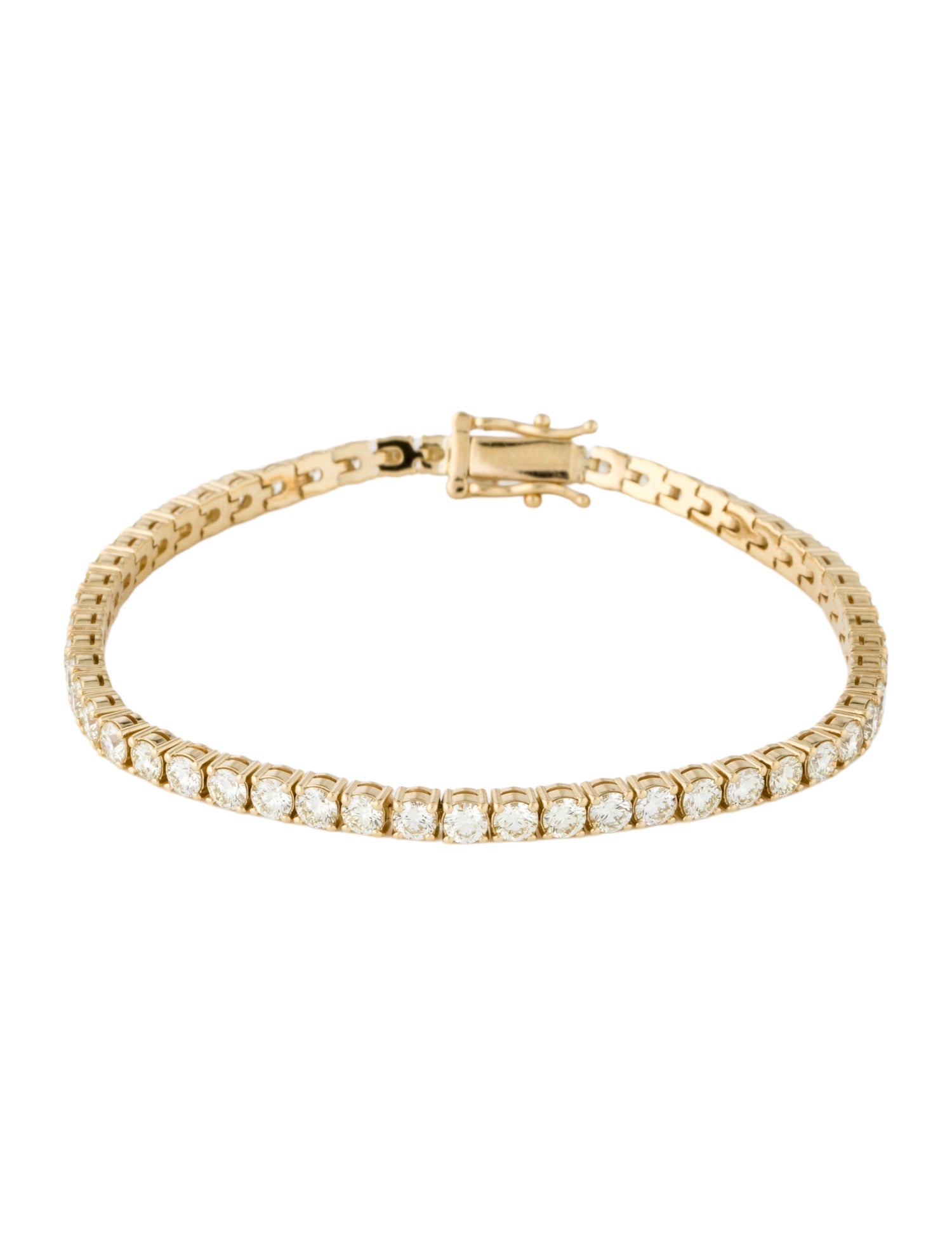 Bracelet 14K 5.88ctw Diamond Tennis Bracelet