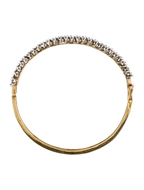 Bracelet 14K Diamond Bangle Bracelet