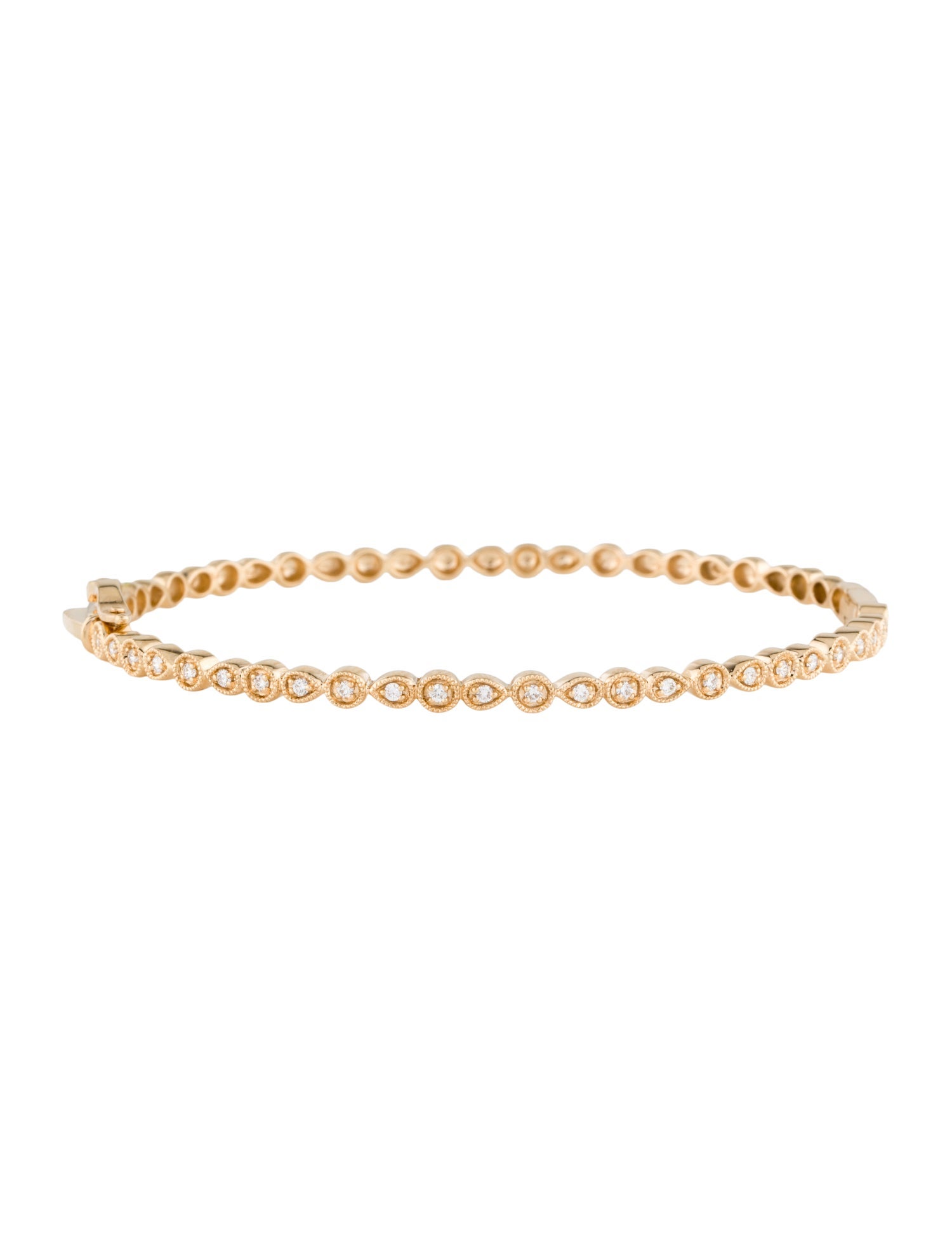 Bracelet 14K Diamond Bangle