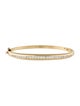Bracelet 14K Diamond Hinged Bangle Bracelet