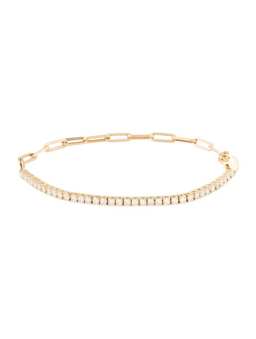 Bracelet 18K 1.08ctw Diamond Link Bracelet