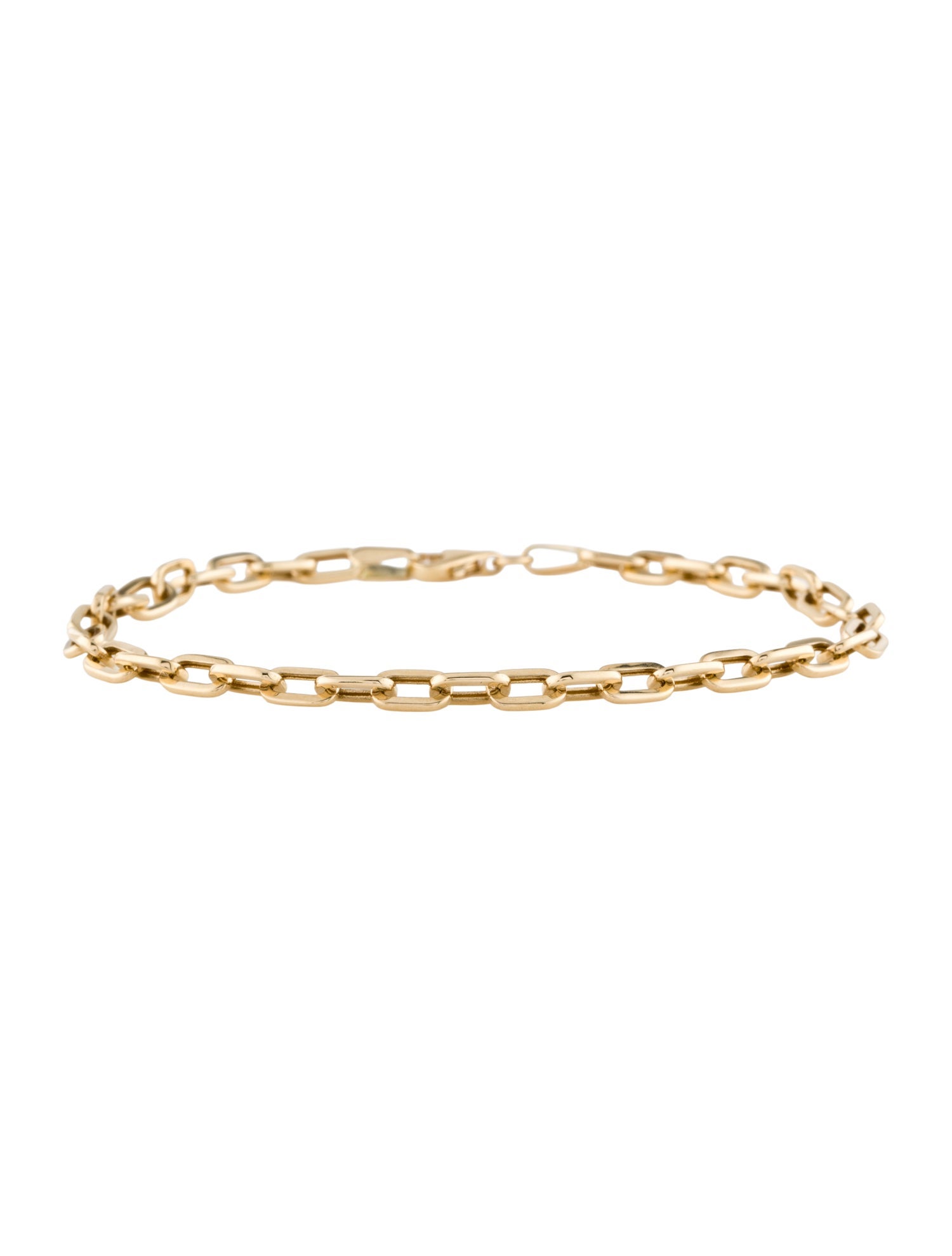 Bracelet 14K Paperclip Link Bracelet
