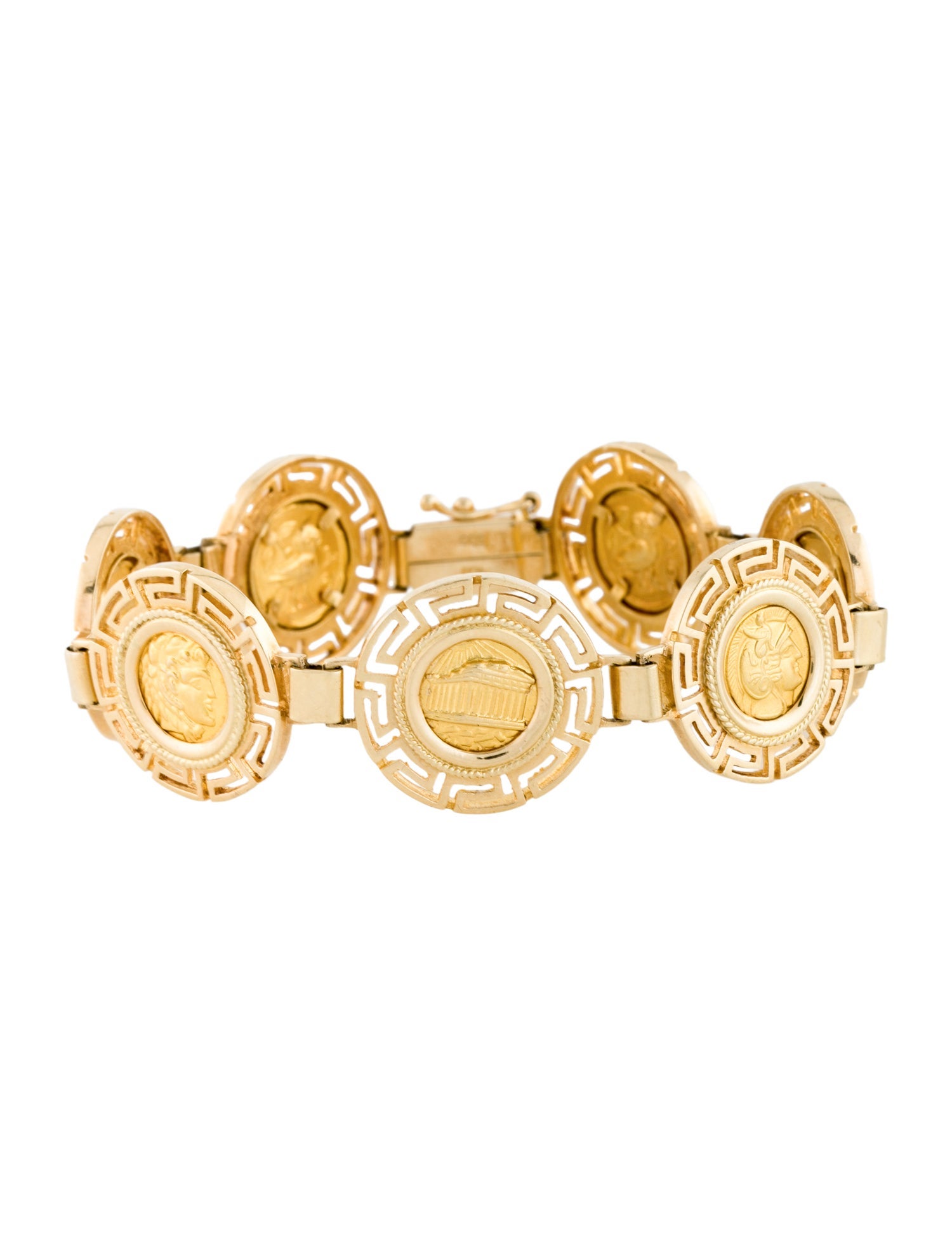 Bracelet 14K Replica Coin Station