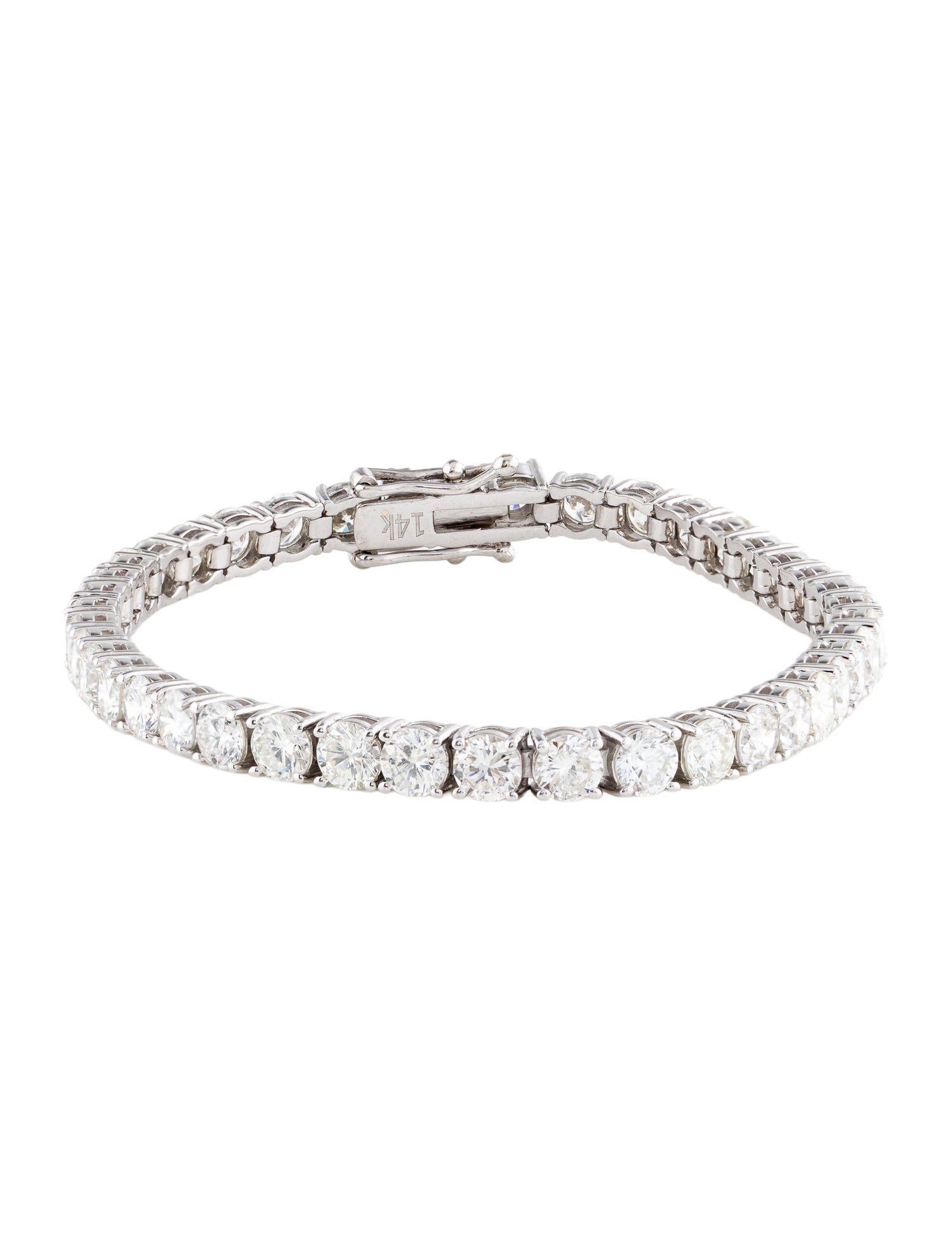 Bracelet 14K 11.07ctw Diamond Tennis