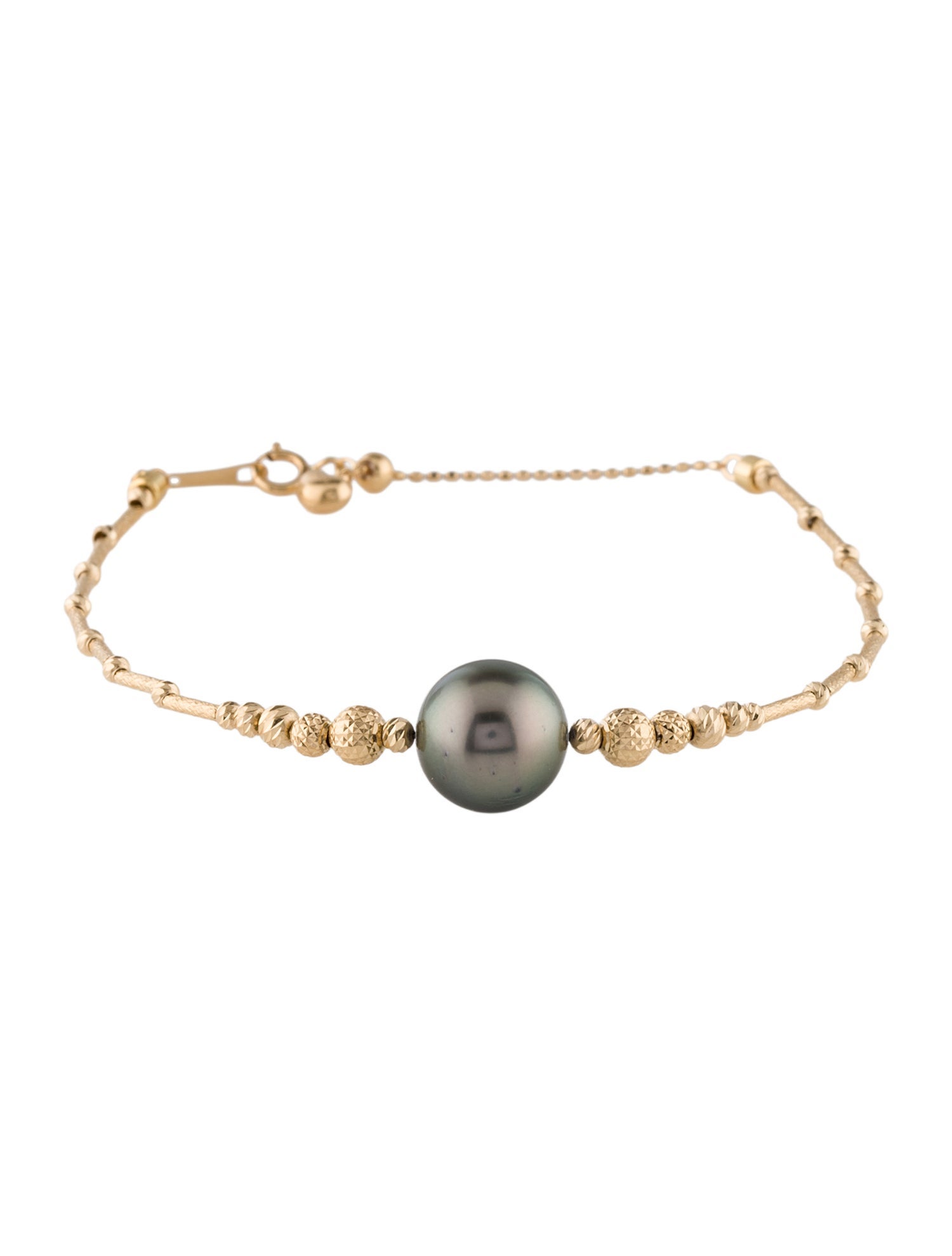 Bracelet 18K Pearl Station Bracelet