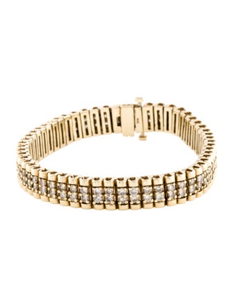 Bracelet 14K 5.04ctw Diamond Link Bracelet
