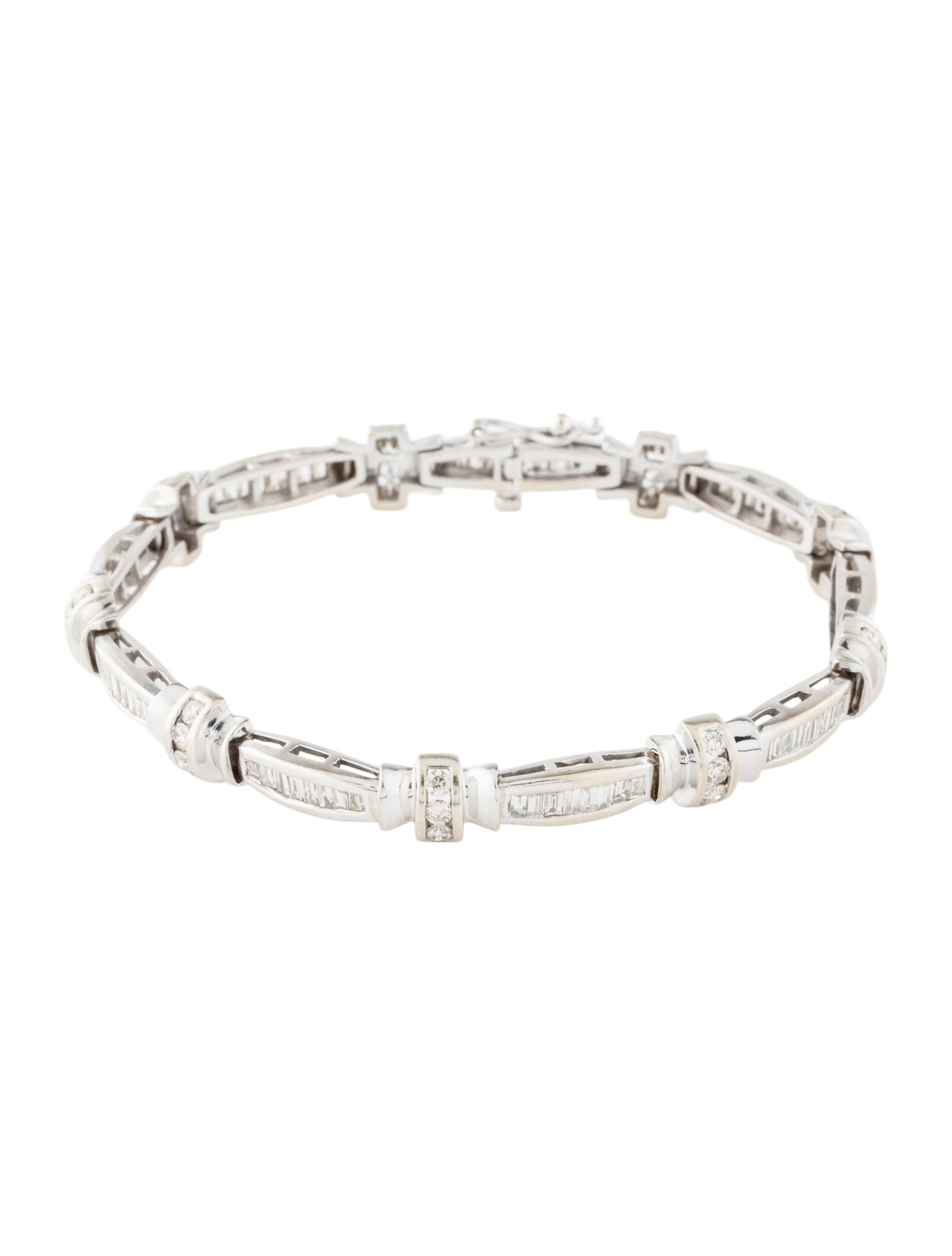 Bracelet 14K 2.78ctw Diamond Station