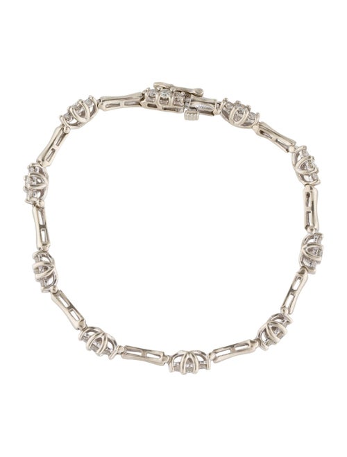 Bracelet 14K 1.80ctw Diamond Link Bracelet