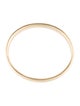 Bracelet 14K Oval Bracelet Bangle