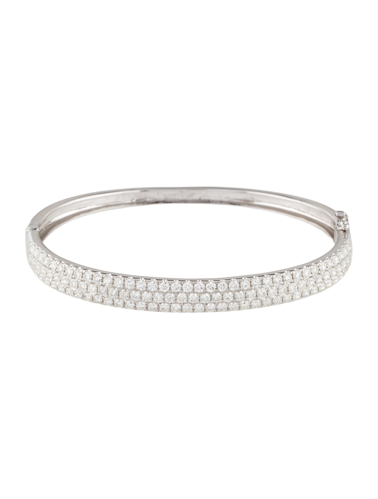 Bracelet 14K 3.20ctw Diamond Bangle